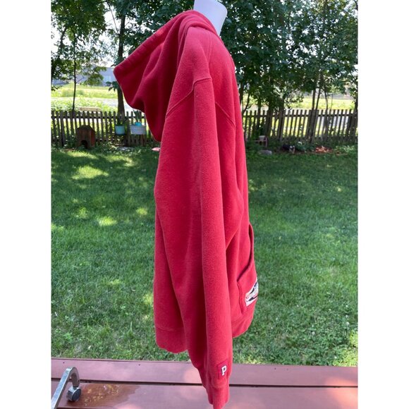 Disney Store Pooh 1966 Classic Red Zip-Up Hoodie Large Mens Winnie The Pooh - Picture 8 of 8